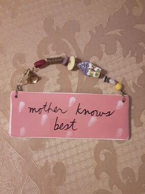 Silvestri Sandra Magsamen mother knows best Plaque